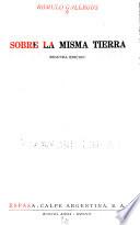 Sobre la misma tierra