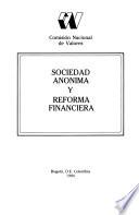 Sociedad anónima y reforma financiera