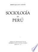 Sociología del Perú