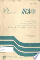 Sostenibilidad de la agricultura y los recursos naturales