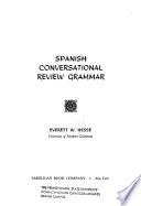 Spanish conversational review grammar