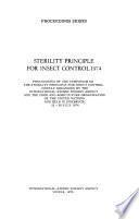 Sterility Principle for Insect Control, 1974