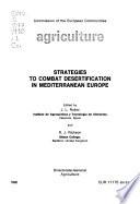 Strategies to Combat Desertification in Mediterranean Europe