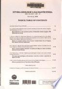 Studia geologica Salmanticensia
