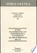 Studia palaeohispanica et indogermanica J. Untermann ab amicis hispanicis oblata