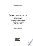 Suma y resta de la realidad