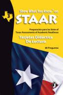 SWYK on STAAR Reading Gr. 3, Flash Cards SPANISH