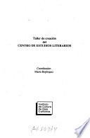 Taller de creación del Centro de Estudios Literarios