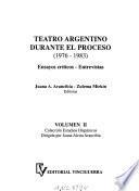 Teatro argentino durante el Proceso, 1976-1983