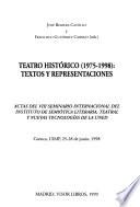 Teatro histórico (1975-1998)