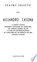 Teatro selecto de Alejandro Casona