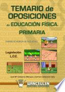 Temario de oposiciones de educación física para Primaria. Legislación L.O.E.