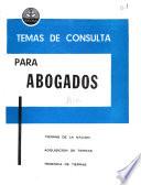 Temas de consulta para abogados: Baldios. Extinción del dominio. Adquisición de tierras. Tenencia de tierras