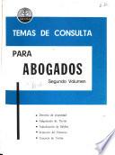 Temas de consulta para abogados: Derecho de propiedad. Personería jurídica. Adquisición de tierras. Adjudicación de baldios. Extinción del dominio. Tenencia de tierras