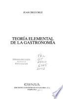 Teoría elemental de la gastronomía