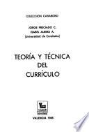 Teoría y técnica del currículo