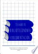 Tesauro de biblioteconomía y documentación