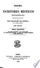 Tesoro de escritores místicos españoles