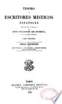 Tesoro de escritores misticos españoles. Tomo primero [-Tomo tercero]