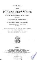 Tesoro de los poemas españoles epicos, sagrados y burlescos