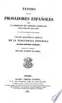 Tesoro de los prosadores españoles