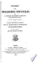 Tesoro de los prosadores españoles