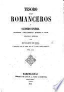 Tesoro de los Romanceros y Cancioneros Españoles ... recogidos y ordenados por E. de Ochoa