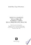 Texto y contexto en la obra de Roberto Carpio en la Arequipa del siglo XX