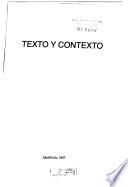 Texto y contexto