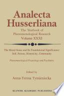 The Moral Sense and its Foundational Significance: Self, Person, Historicity, Community