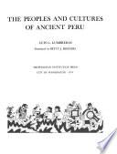 The Peoples and Cultures of Ancient Peru