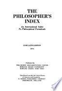 The Philosopher's Index