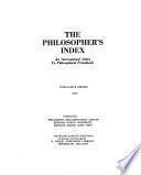The Philosopher's Index
