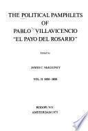 The political pamphlets of Pablo Villavicencio,  El payo del rosario: 1826-1828