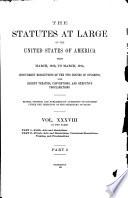 Libro The Public Statutes at Large of the United States of America