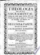 Theologia moral y Sacramental