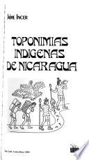 Toponimias indígenas de Nicaragua