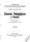 Trabajos de la VIII sección