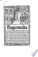Tragicomedia de Calisto y Melibea