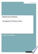 Transgênera. Tribuna crítica