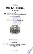 Tratado de la usura