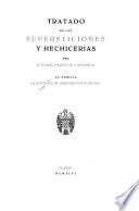 Tratado de las supersticiones y hechicerias