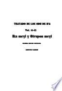 Tratado de los Odu de Ifa: Ika meyi y Otrupon meyi