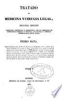 Tratado de medicina y cirugia legal