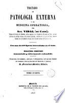 Tratado de patología externa y de medicina operatoria