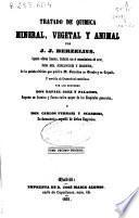 Tratado de química mineral, vegetal y animal
