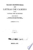 Tratado filosófico-legal sobre letras de cambio