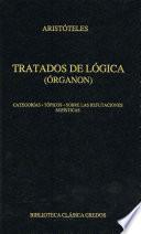 Tratados de lógica (Órganon) I