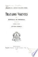 Tratados vigentes de la Republica de Honduras