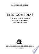 Tres comedias